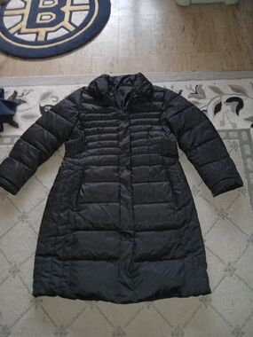 Tahari Womens Long Puffer Coat Large Like New-BUY ONE ITEM CHOOSE ONE FREE